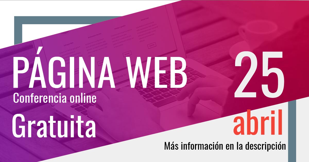 Conferencia pagina web
